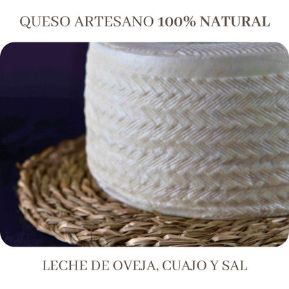 Queso Tierno Entero De Oveja (0,5kg) | Elaboración Artesana Quesos De La Mancha_2