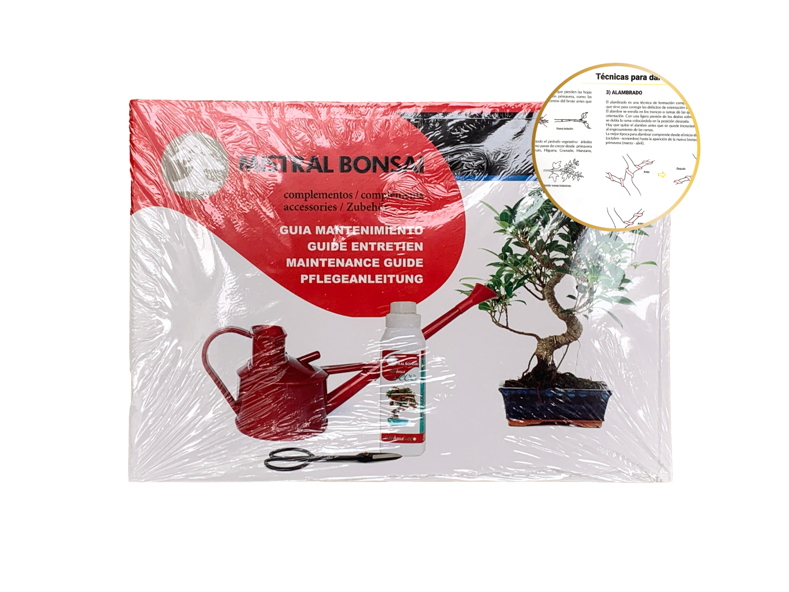 Kit Básico De Mantenimiento Para Bonsái