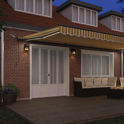 Toldo Retráctil Multicolor 600 X 300 Cm Poliéster_2