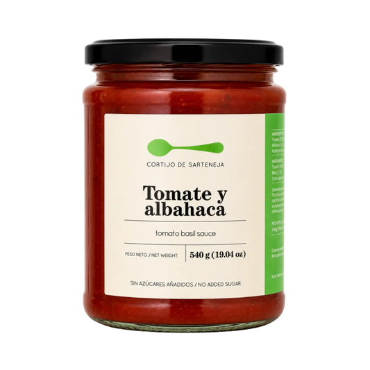 Salsa De Tomate Y Albahaca Natural 540 G 6 Unidades_0