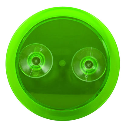 Espejo De Aumento X3 Msv De Metal Con Ventosa Ø15 Cm En Color Verde_1
