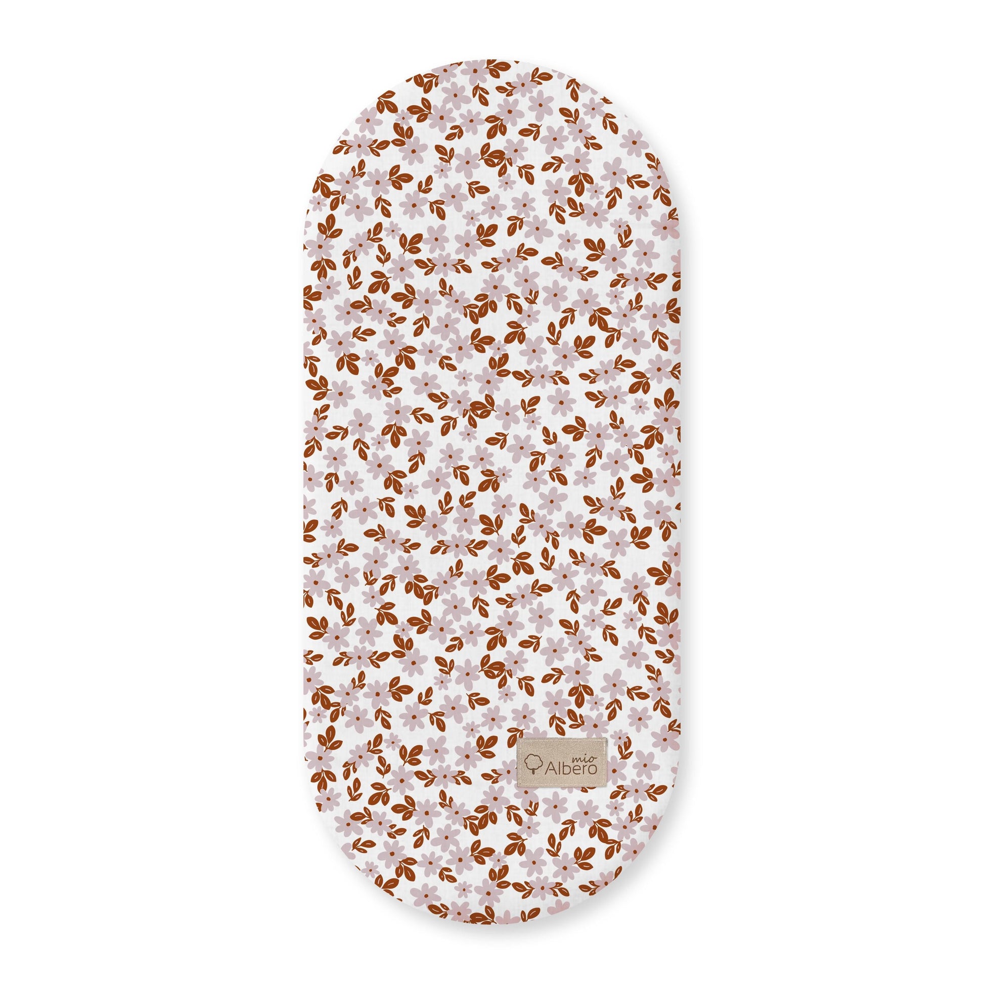 Pack 2 Bajeras Capazo Algodón Satinado Y Muselina Retro Flower