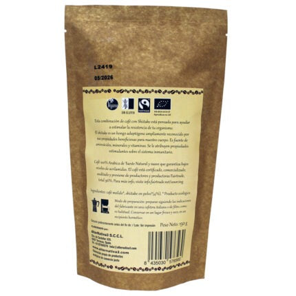 Café molido con Shiitake BIO Alternativa3 150g
