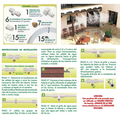 Kit de nebulización Vivoverde