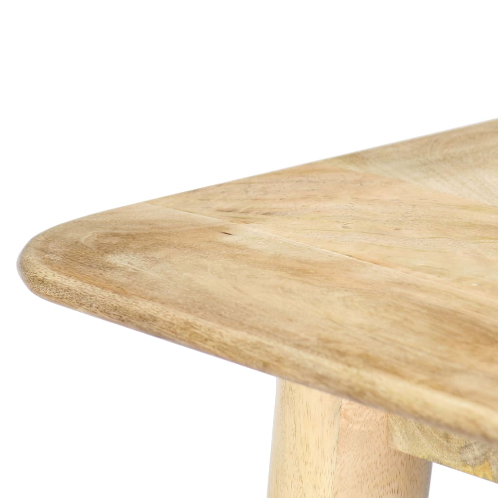 Mesa De Comedor De Madera Maciza De Mango 180x90x76 Cm_3