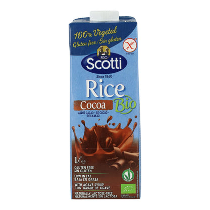 Pack x 3 Bebida Bio Arroz y Chocolate Scotti 1 L