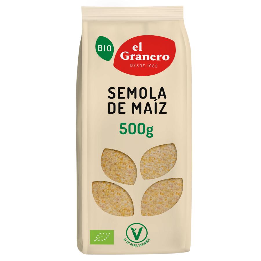 Sémola de Maíz Bio El Granero 500 g