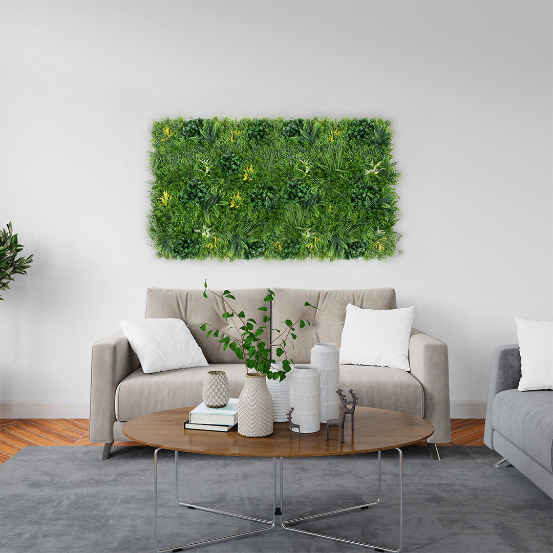 Rollo Jardín Vertical Leafy - Decoración Natural 1x1 M / Multicolor_4