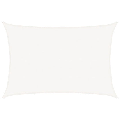 Vidaxl Toldo De Vela Blanco Hdpe 160 G/m² 5x7 M_0