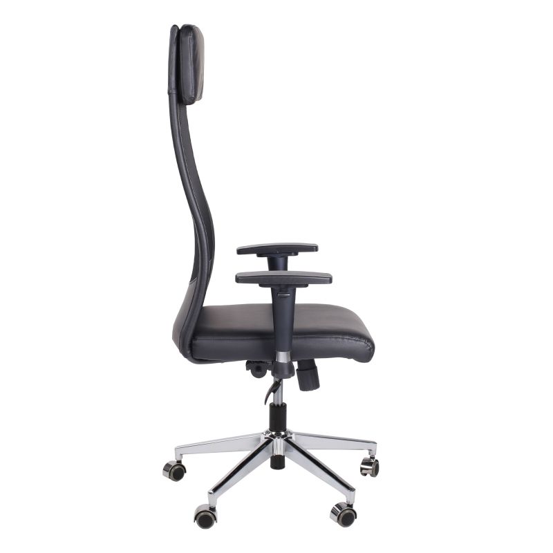 Silla De Oficina Airflow Símil, Negro, 65 X 120a128 X 65cm_3