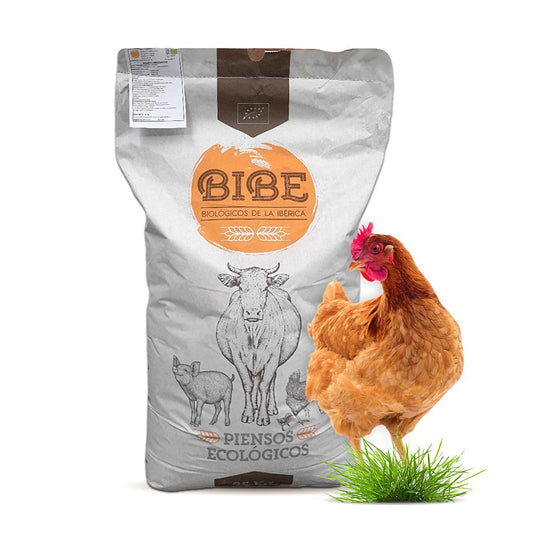 Pienso gallinas camperas ecológico 25 Kg