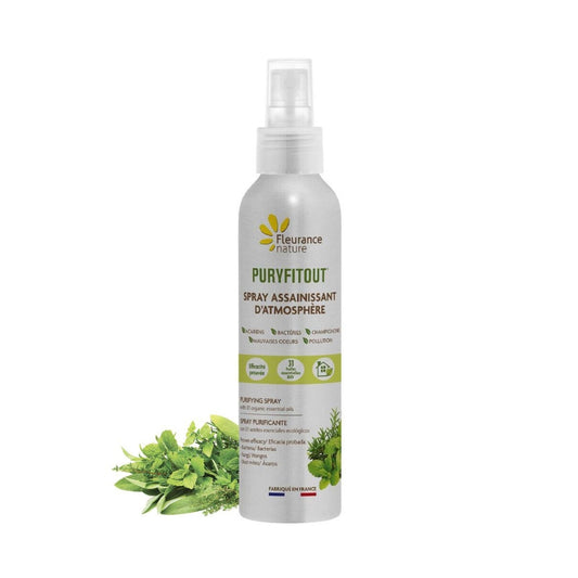 Spray Purificante Con 30 Aceites Esenciales Eco Fleurance Nature 200ml_0