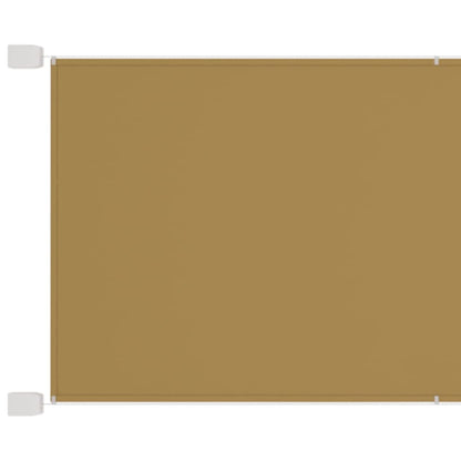 Vidaxl Toldo Vertical Beige 250x360 Cm Tela Oxford_0