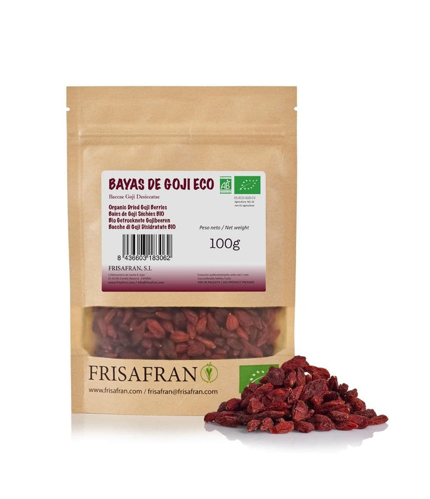 Bayas De Goji Deshidratadas Eco - Calidad Y Sabor | Frisafran
