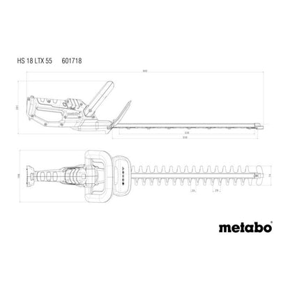 Metabo Hs 18 Ltx 55v Akku-heckenschere_1