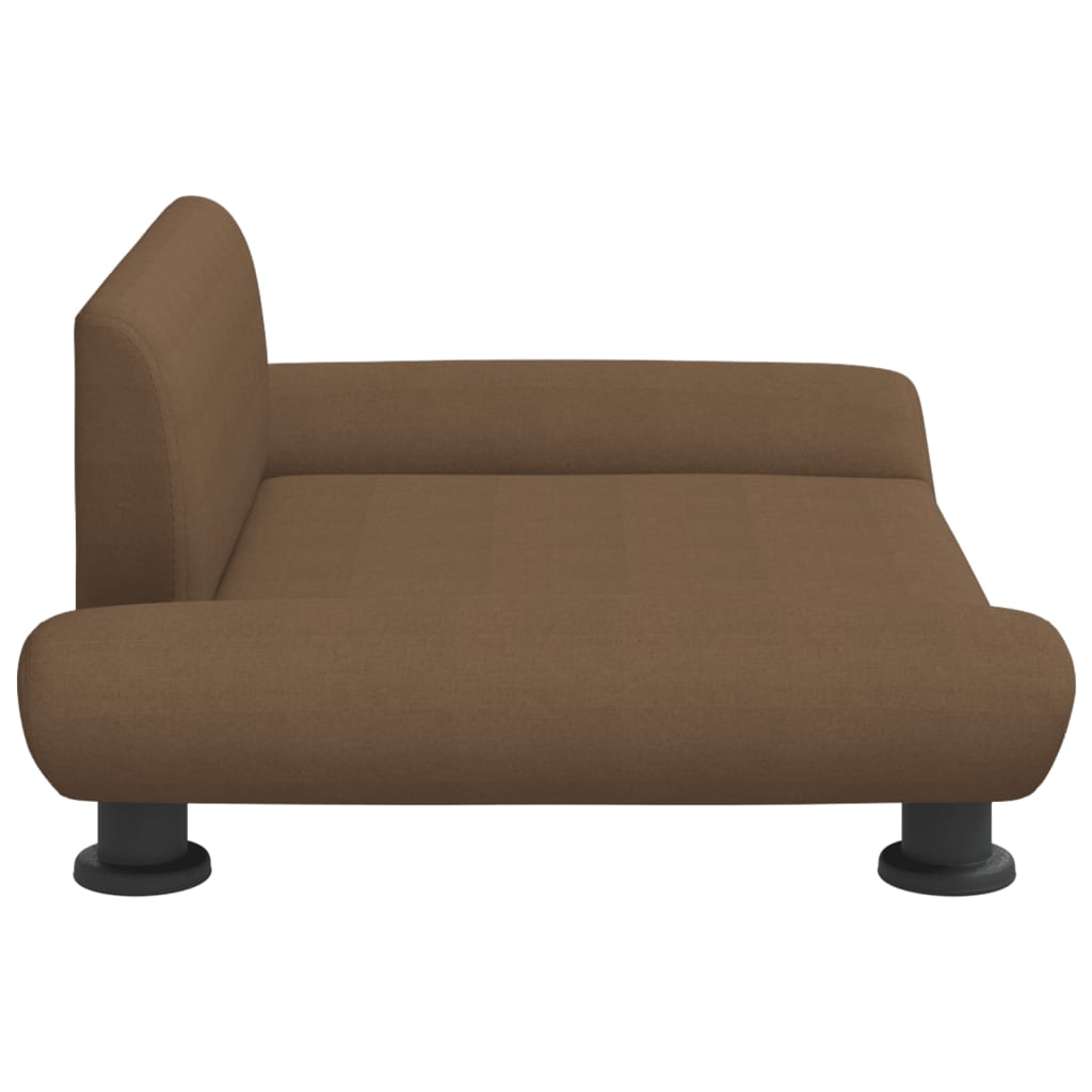 Cama Para Perros De Tela Marrón 70x45x28 Cm / Vetonek_3