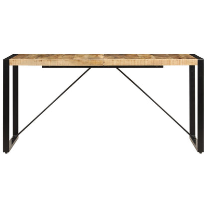 Mesa De Comedor De Madera Maciza De Mango 160x80x75 Cm_1