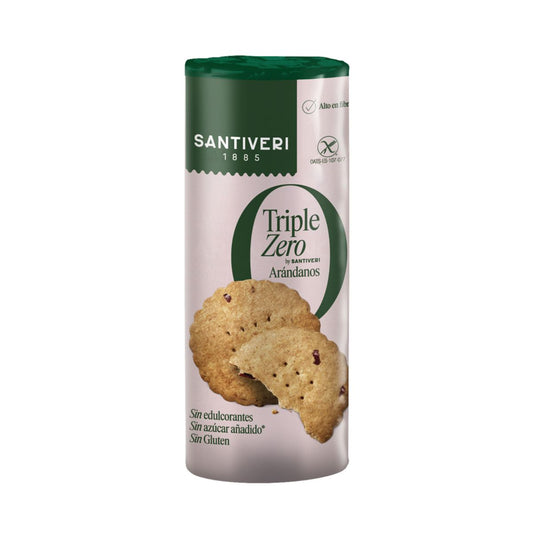 Galletas arándanos triple zero Santiveri
