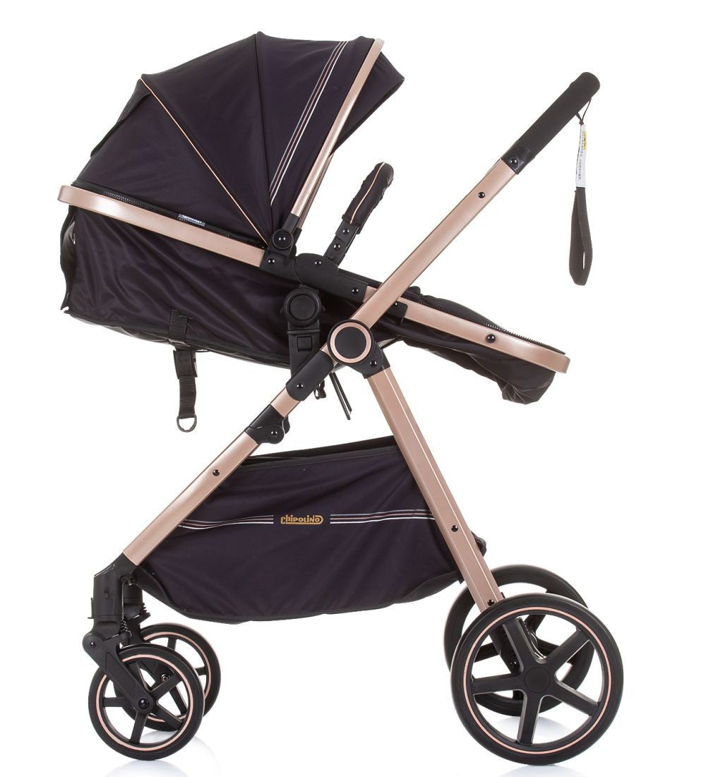 Carrito De Bebé Trio Convertible Misty Hasta 22 Kg Ebony_3