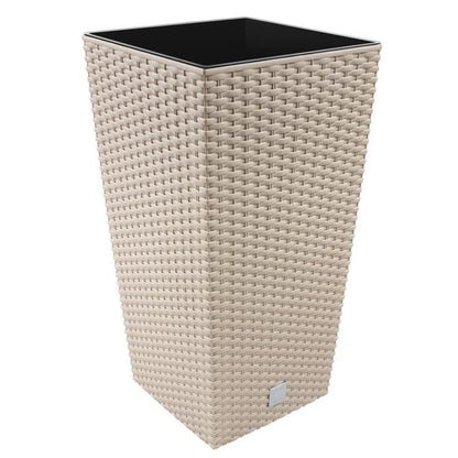 Maceta Rato De 91,5 Litros Con Inserto 40 X 40 X 75 Cm En Color Mocca_0