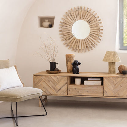 Espejo Manon En Madera De Deriva Ø87,7x4_3
