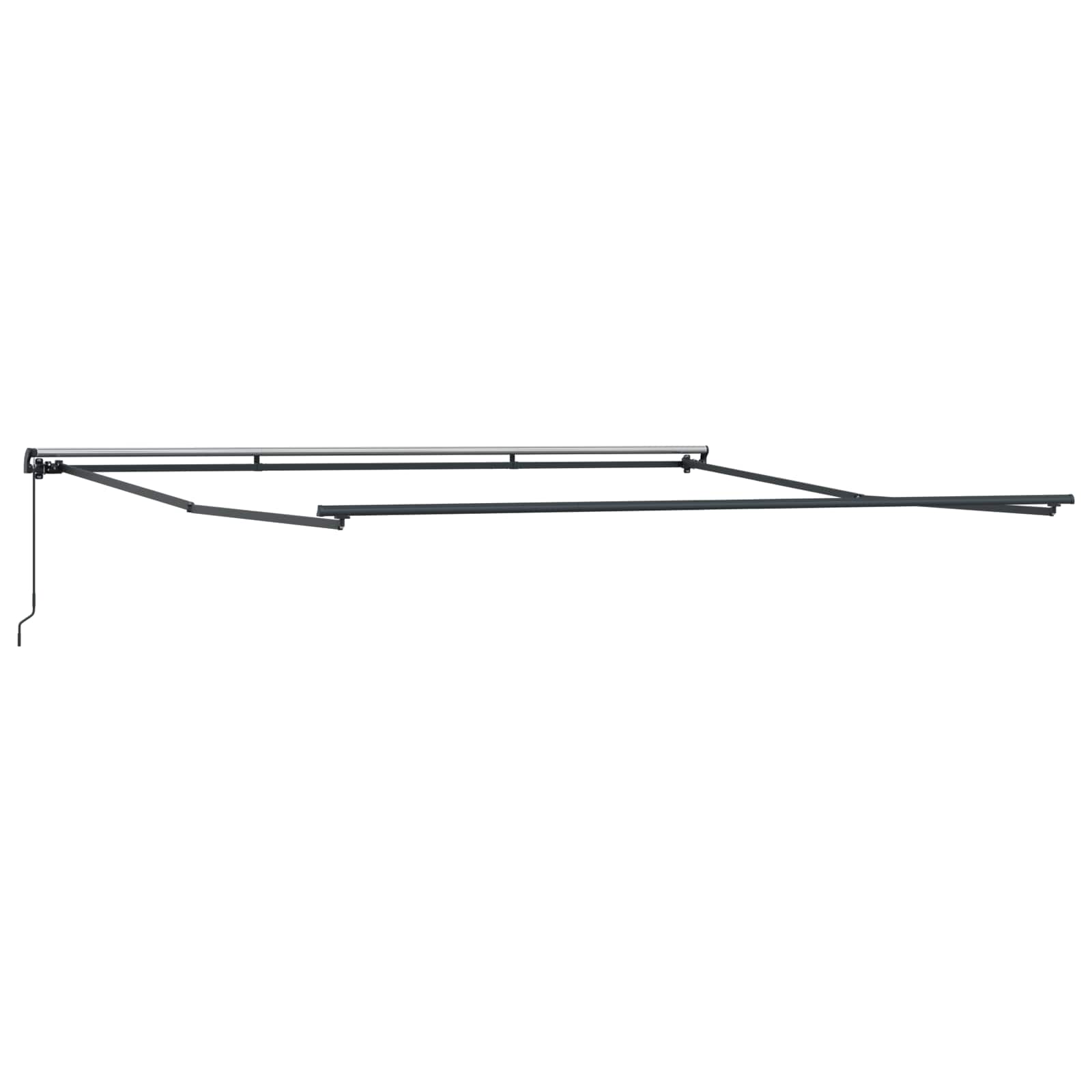 Toldo Retráctil Multicolor 450 X 350 Cm Poliéster Y Aluminio_3