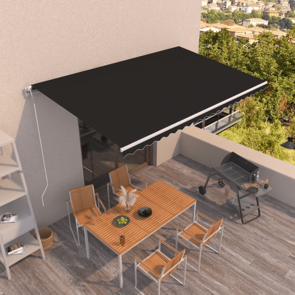 Toldo Retráctil Automático Gris Antracita 500x350 Cm_1