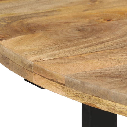 Mesa De Comedor Madera Maciza De Mango 110x75 Cm_1