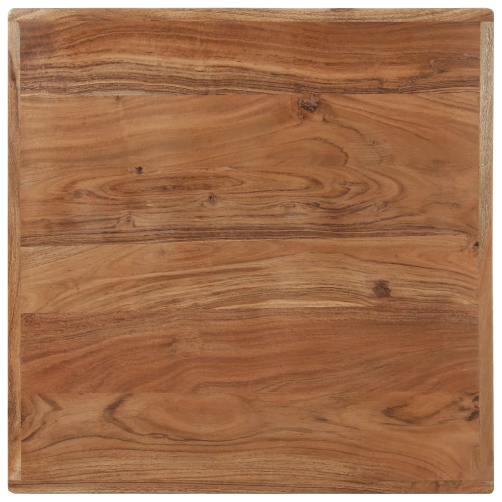 Mesa De Bistró Madera Maciza De Acacia 60x60x76 Cm_3