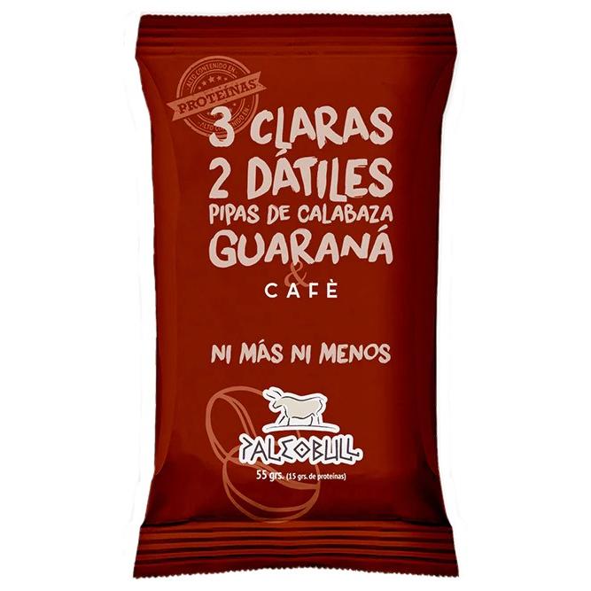 Barrita energética de café y guaraná Paleobull 55 g