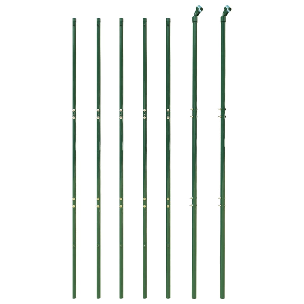 Cerca De Alambre De Acero Galvanizado Verde 1,6x10 M / Vetonek_0