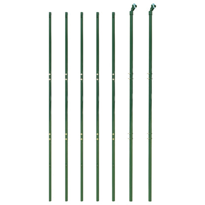 Cerca De Alambre De Acero Galvanizado Verde 1,8x10 M / Vetonek_0