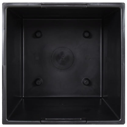 Macetero Con Interior Extraíble Pp Ratán Gris Antracita 37/64 L_4