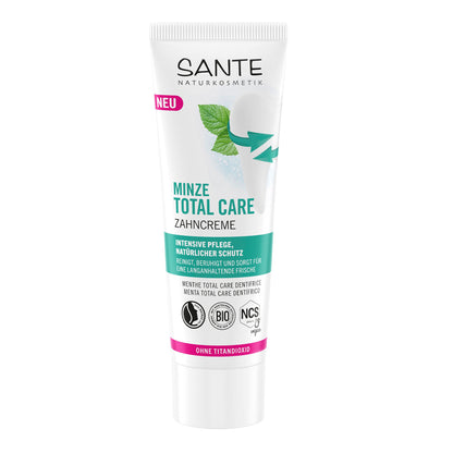 Dentífrico de menta con flúor Sante 75 ml