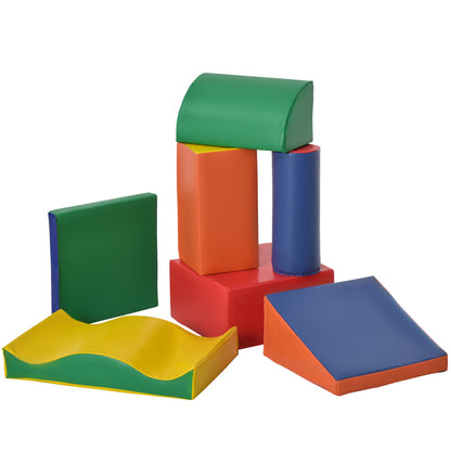 Bloques De Espuma Homcom Pu, Epe Multicolor 60x40x11 Cm_0