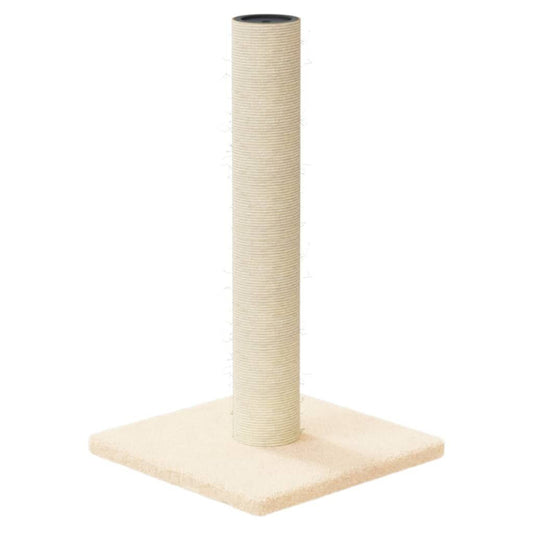 Vidaxl Poste Rascador Para Gatos Crema 22x22 X45 Cm_0