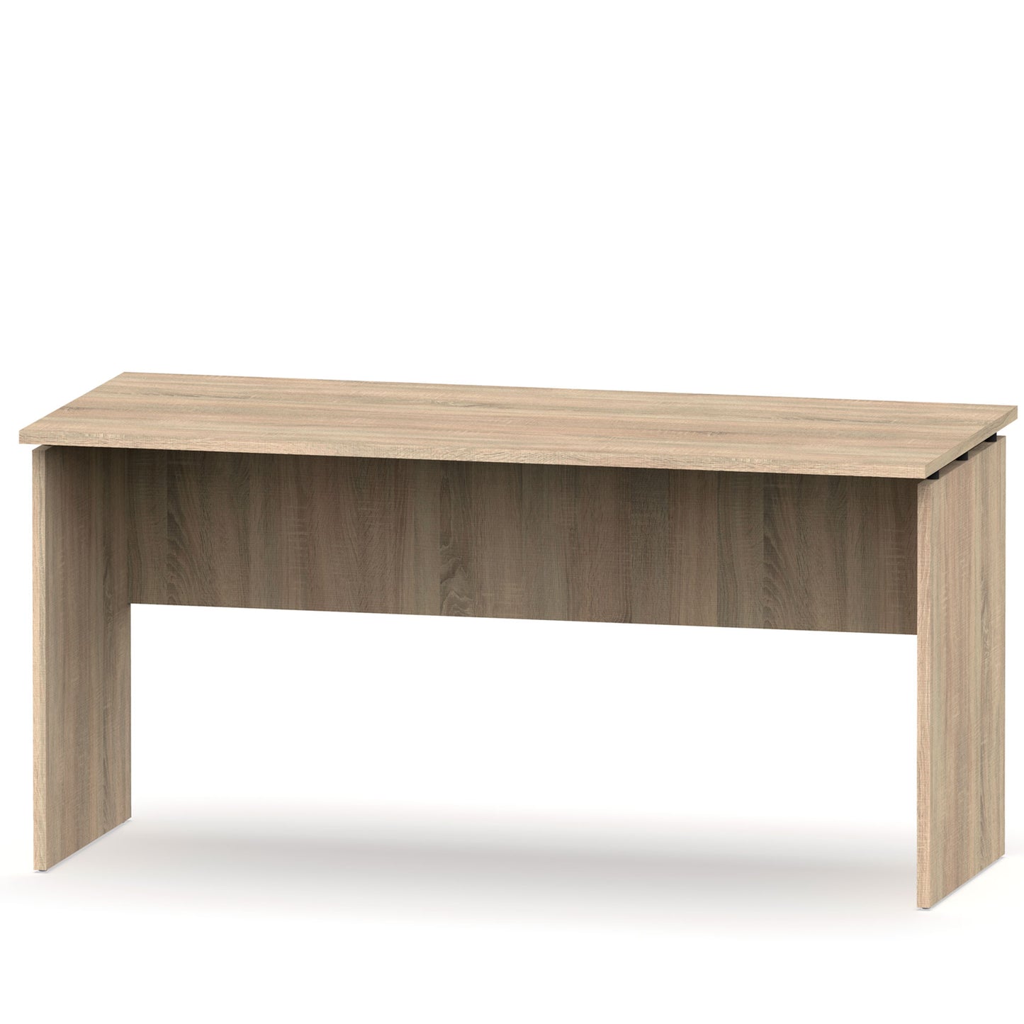Escritorio, Mesa De Ordenador Oficina, Estudio 76 X 155 X 68 Cm, Despacho, Habitación, Desk, Briebe, Zenith, Madera