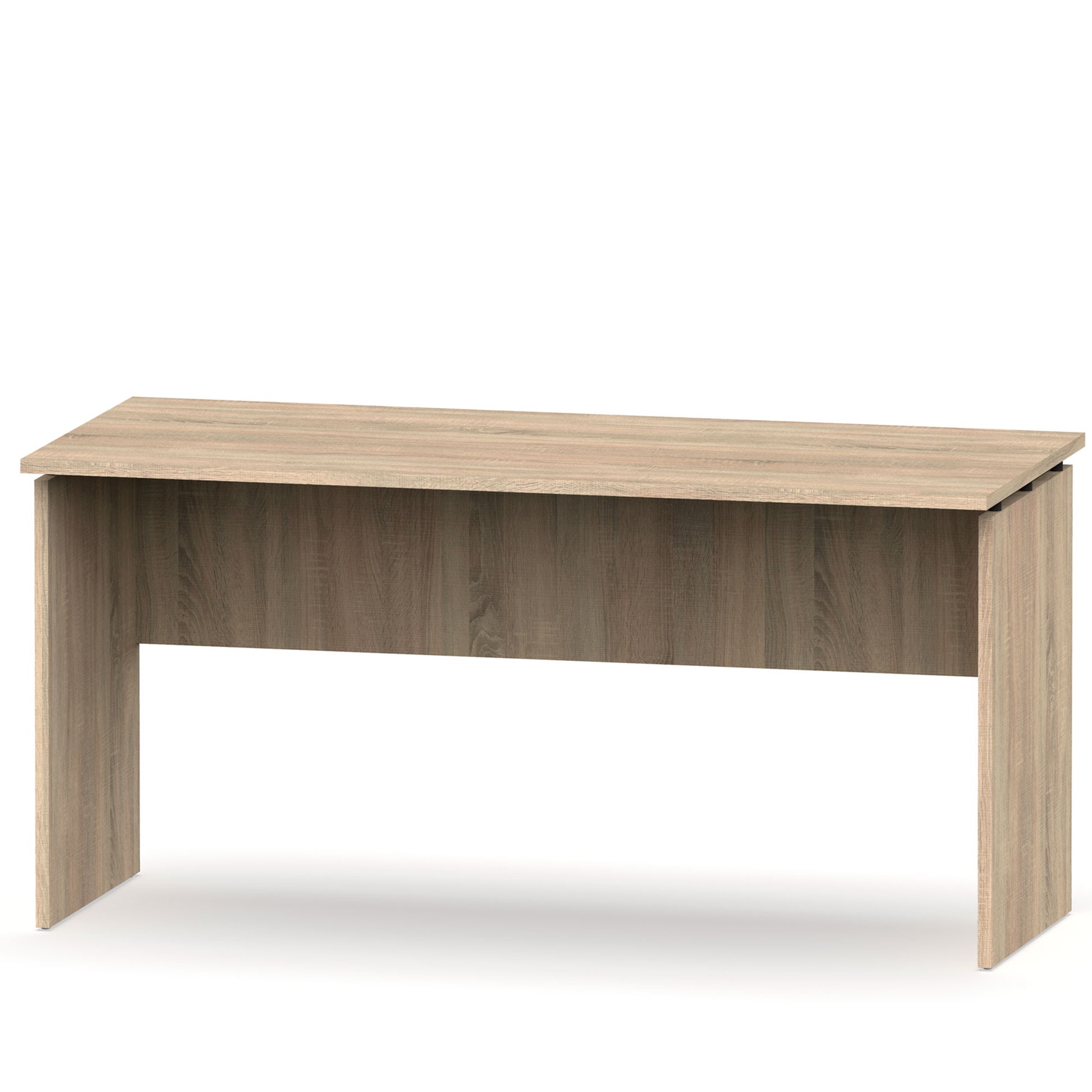 Escritorio, Mesa De Ordenador Oficina, Estudio 76 X 155 X 68 Cm, Despacho, Habitación, Desk, Briebe, Zenith, Madera