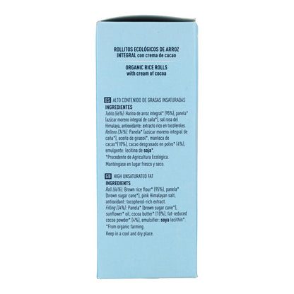 Rollitos de arroz con crema de cacao Soria Natural 4 x 25 g