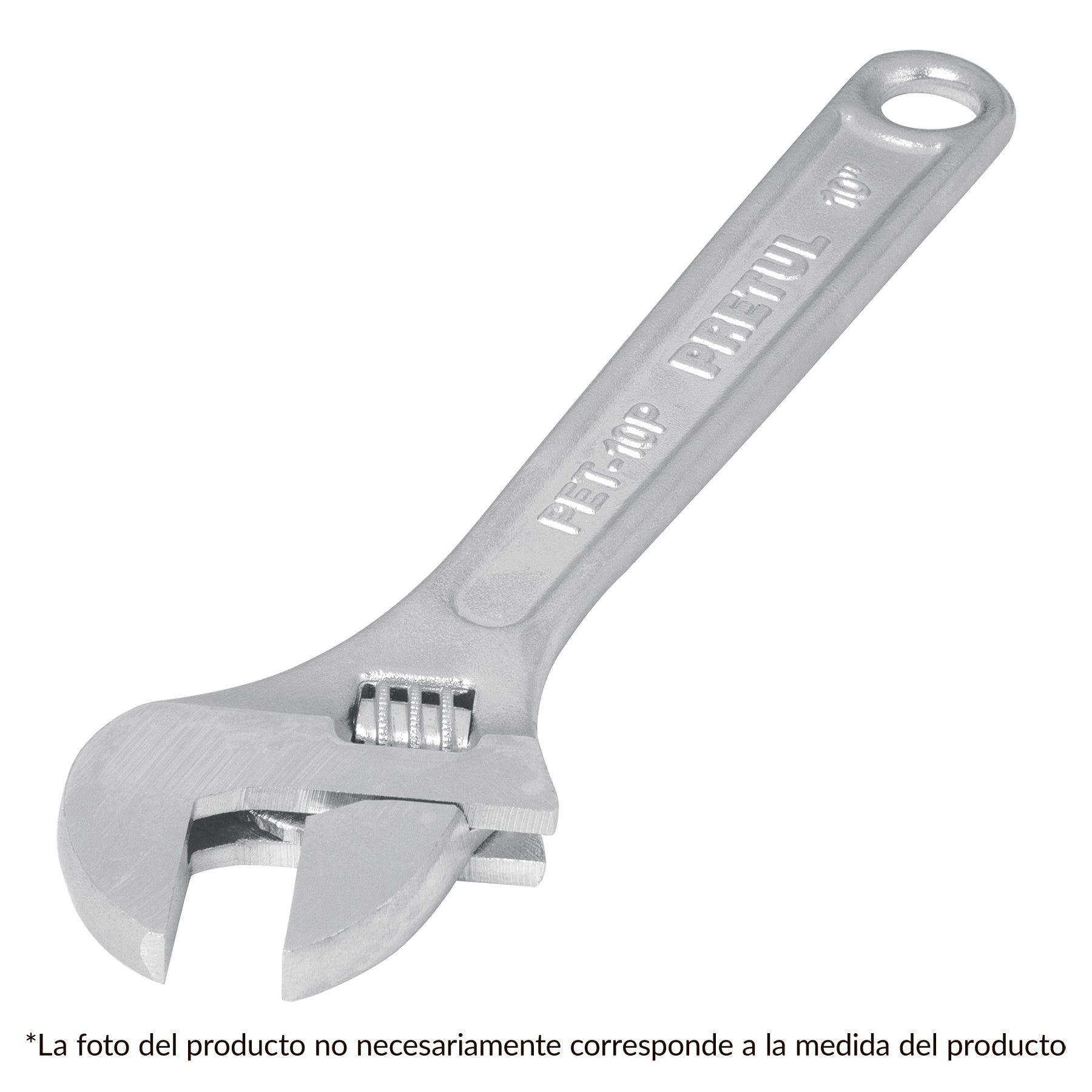 Llave Ajustable Cromada - 300 Mm_0