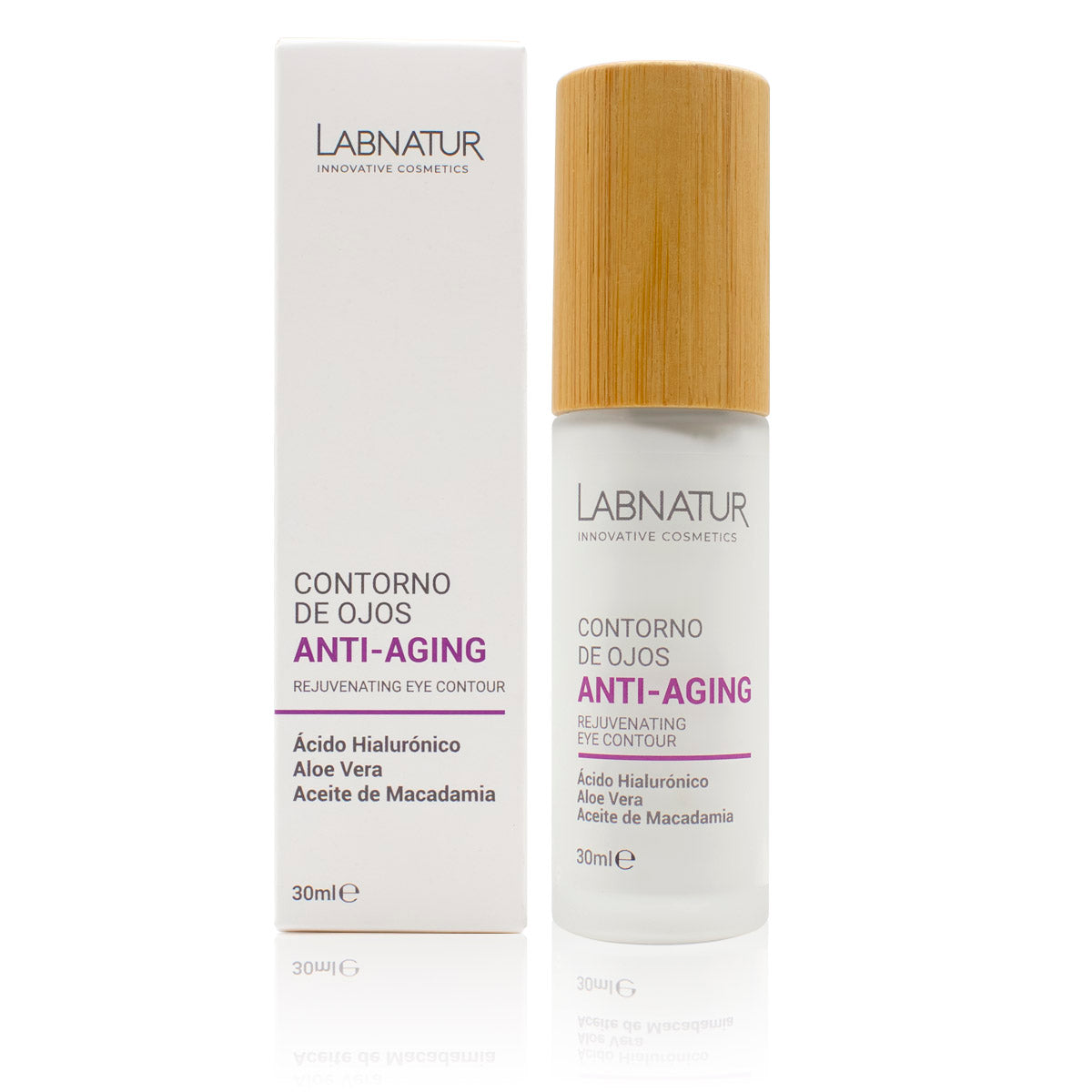 Contorno de Ojos Anti-aging 30 ml Labnatur Bio | Tratamiento Antiedad | Bolsas, Ojeras y Arrugas_0