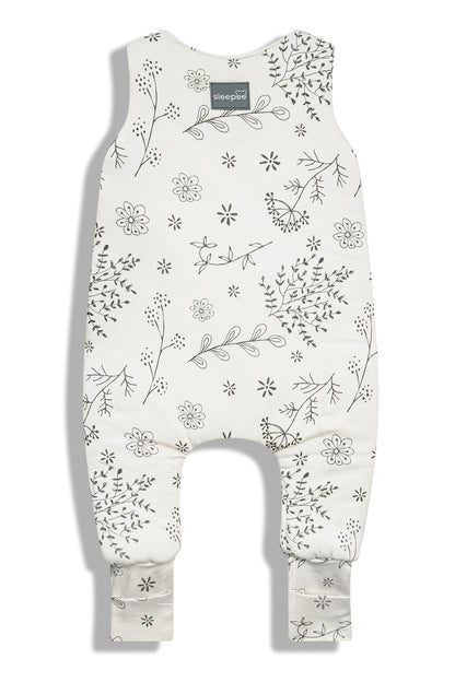 Saco De Dormir Con Pies Reversible T-xs Jersey Algodón Dots-bloom