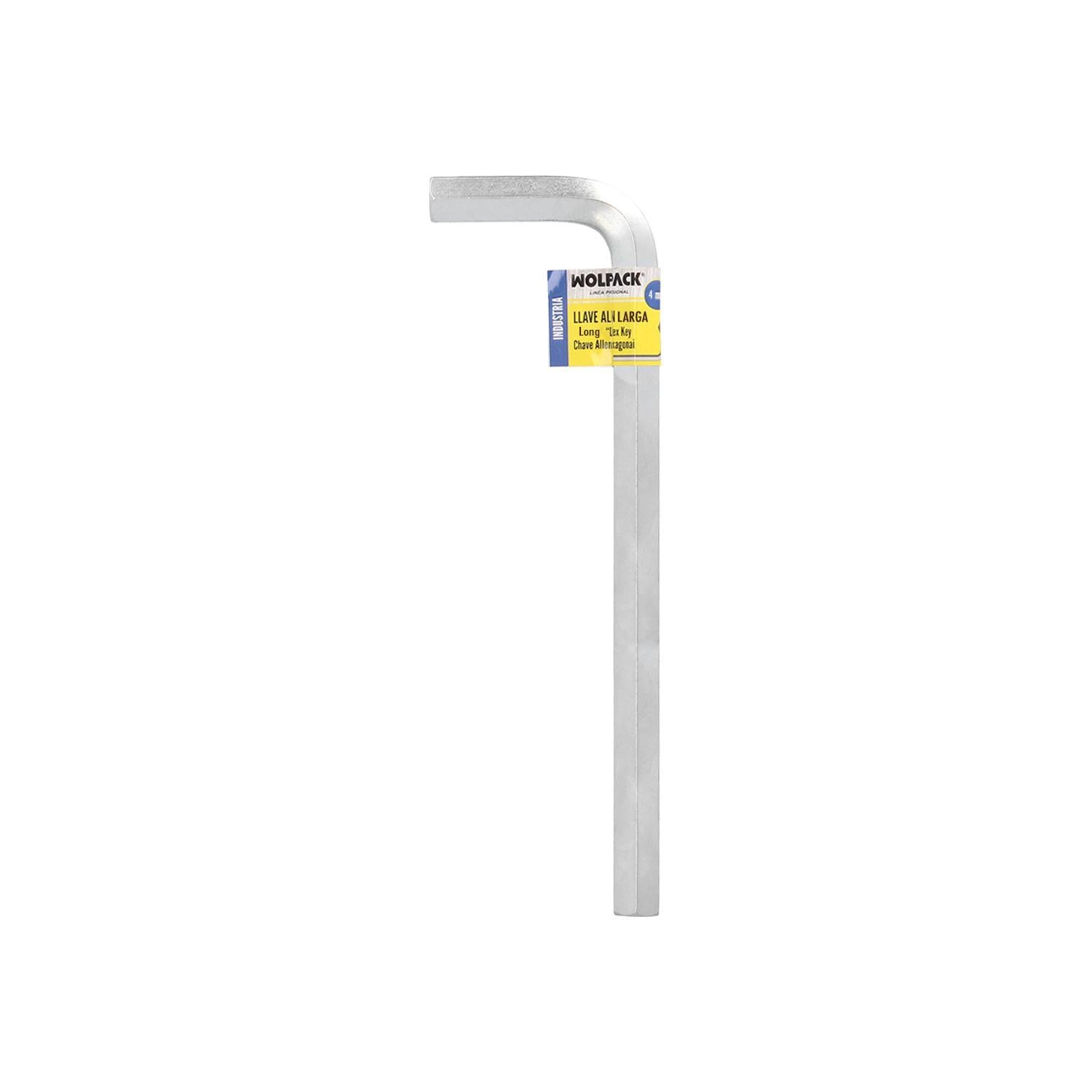 Llave Allen Larga Acero Cromo Vanadio Profesional 4,0 Mm. Llave Hexagonal, Llave Allen Taller Mecanica, Llave Allen Bricolaje_2