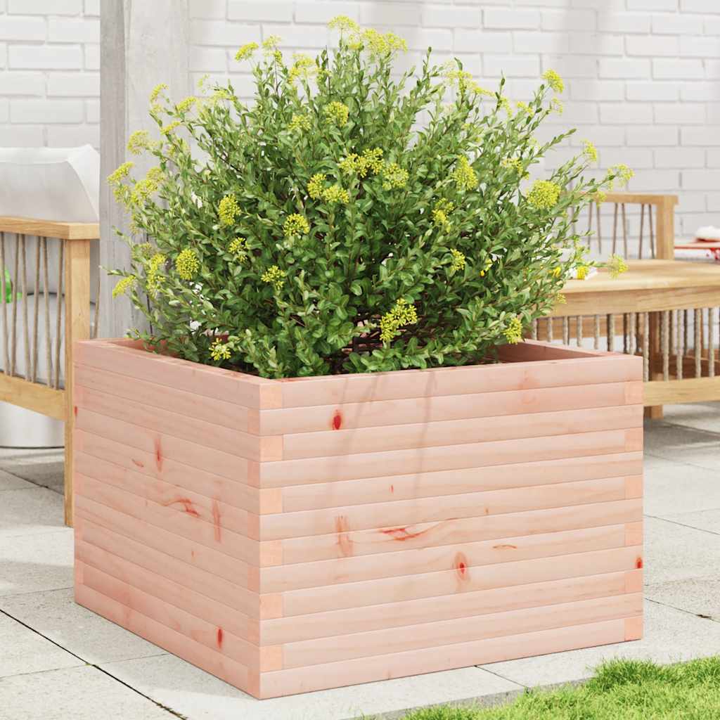 Jardinera Madera Maciza De Abeto Douglas 70x70x46 Cm_1