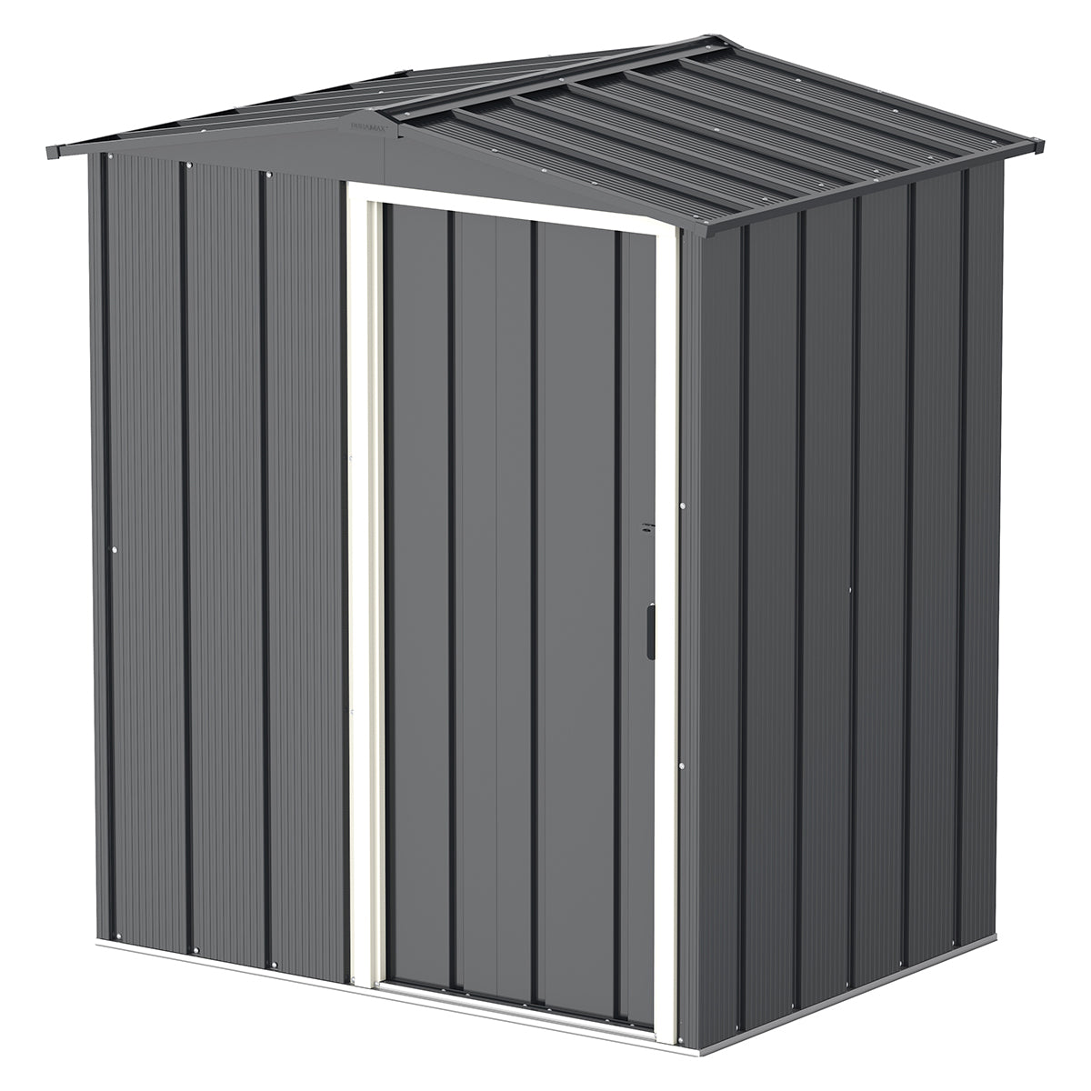 Caseta Jardín Eco Elche 5×4 Metal Gris Antracita_0
