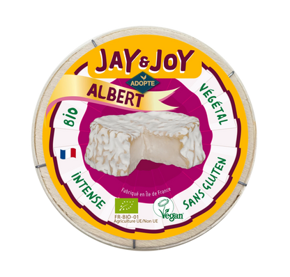Queso Vegetal Estilo Camembert Albert Jay&amp;joy 100g Bio_0