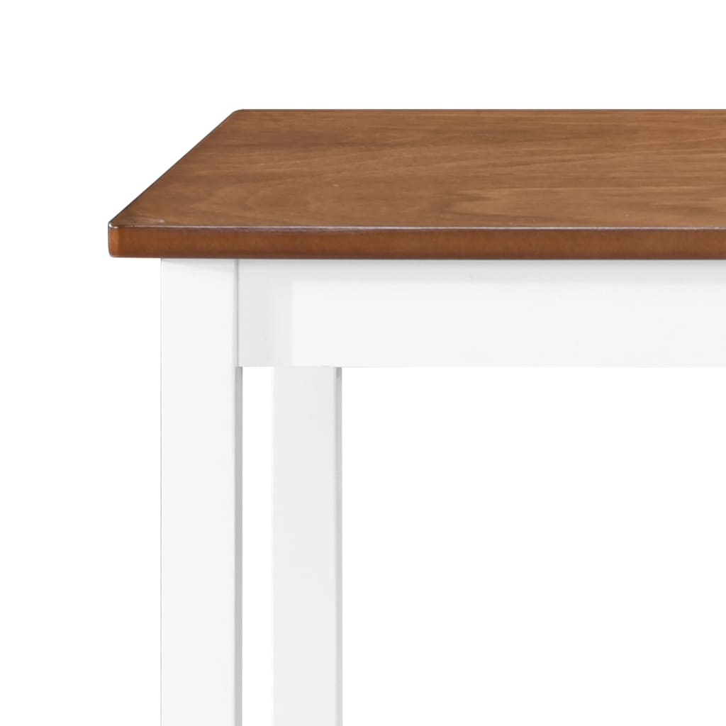 Mesa De Bar Madera Maciza 108x60x91 Cm_1