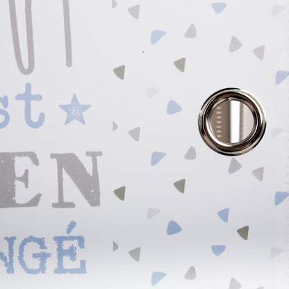 Castillo De Columnas De Almacenamiento Color Gris|l. 95.5 X D. 32 X H. 109 Cm