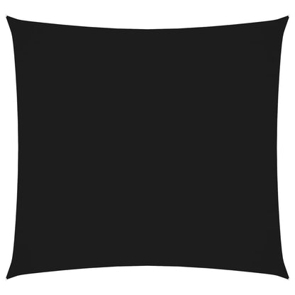 Vidaxl Toldo De Vela Cuadrado Tela Oxford Negro 4,5x4,5 M_0