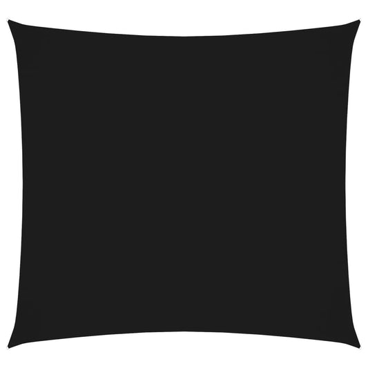 Vidaxl Toldo De Vela Cuadrado Tela Oxford Negro 4,5x4,5 M_0